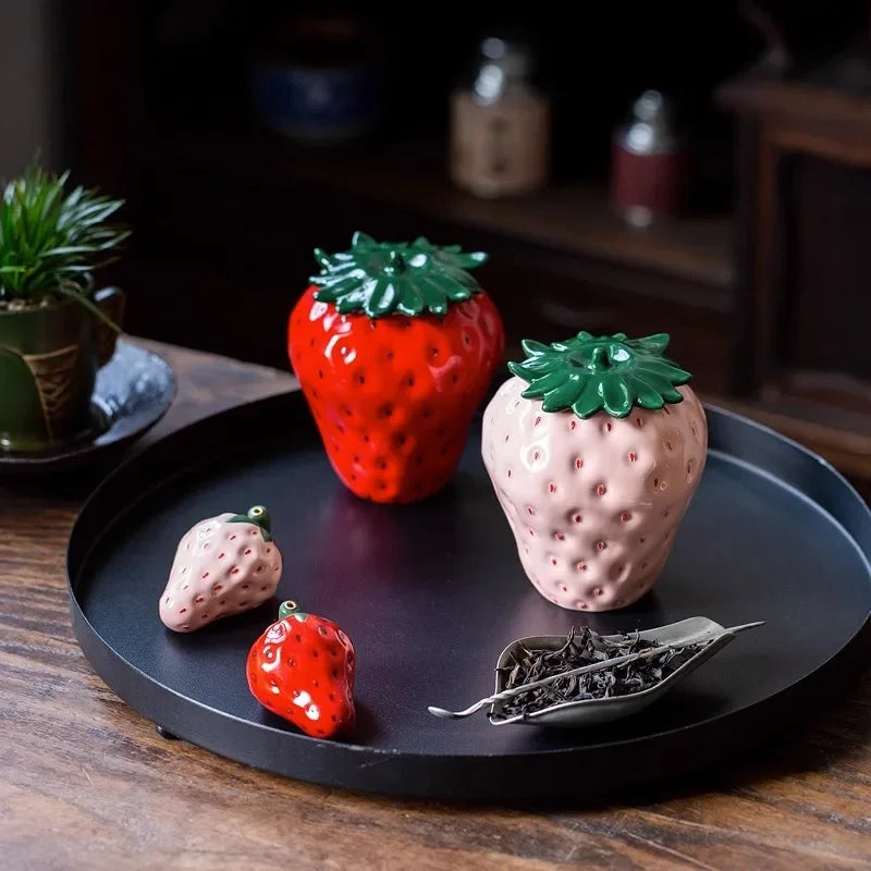 Strawberry Tea Pot