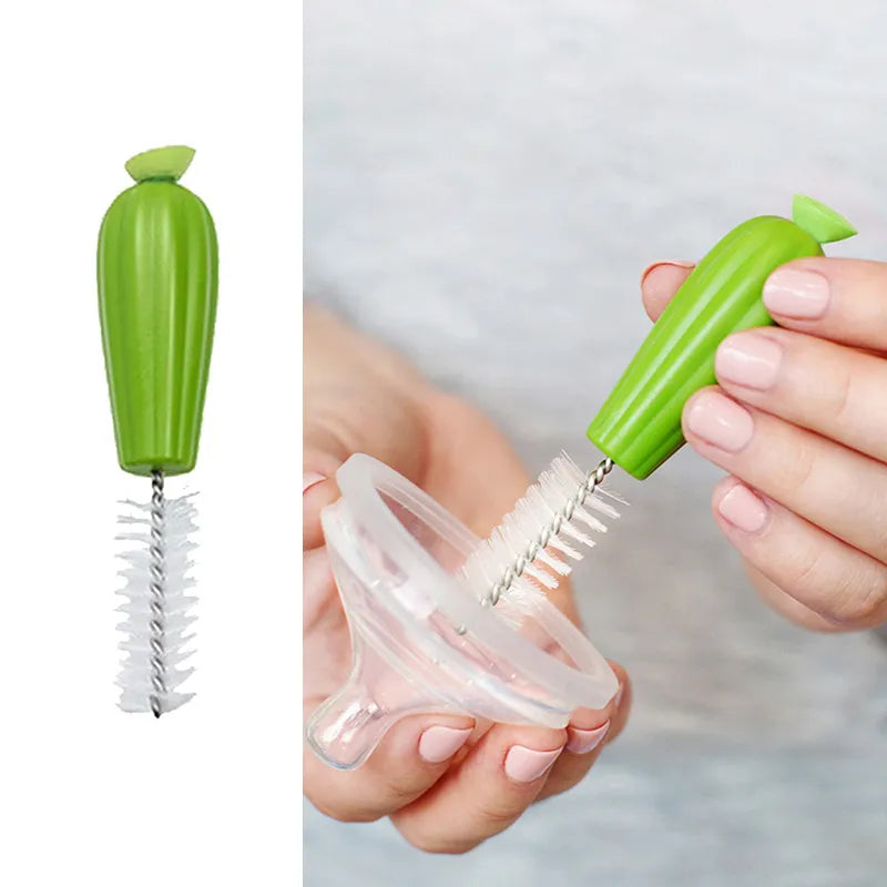 Mini Baby Pacifier Straw Scrubber