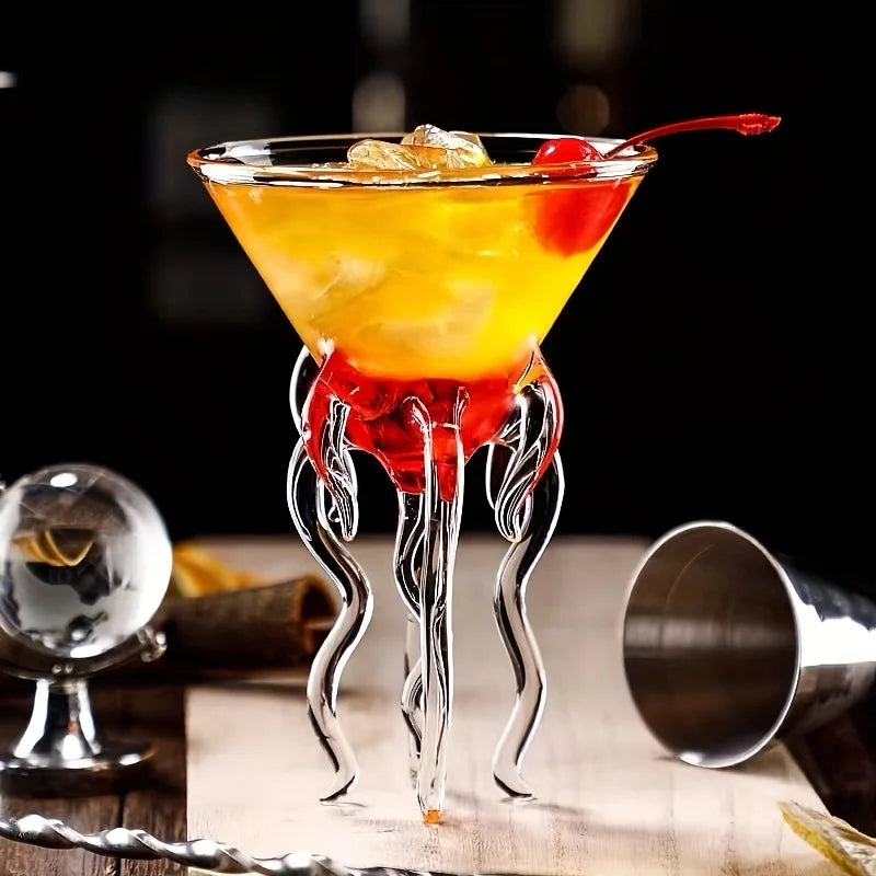 120ml Octopus Cocktail Glass Jellyfish