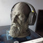 God of War Kratos Figure Toys Head Statue