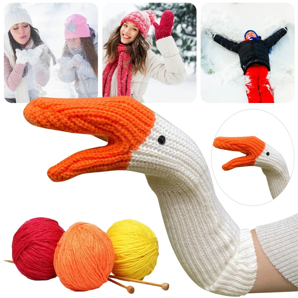 Winter Cold-Proof Duck Gloves