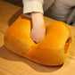 New Type Meat Bone Dual-use Pillow Handwarmer Intresting Stuffed Plush Pillow Soft High Quality Home Decro