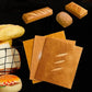 Creative Bread Toast Shape Wrapping Paper Kraft Envelope Paper Bags Can Be Packaged Dessert Fruit Gift Kitchen Supplies 2025
