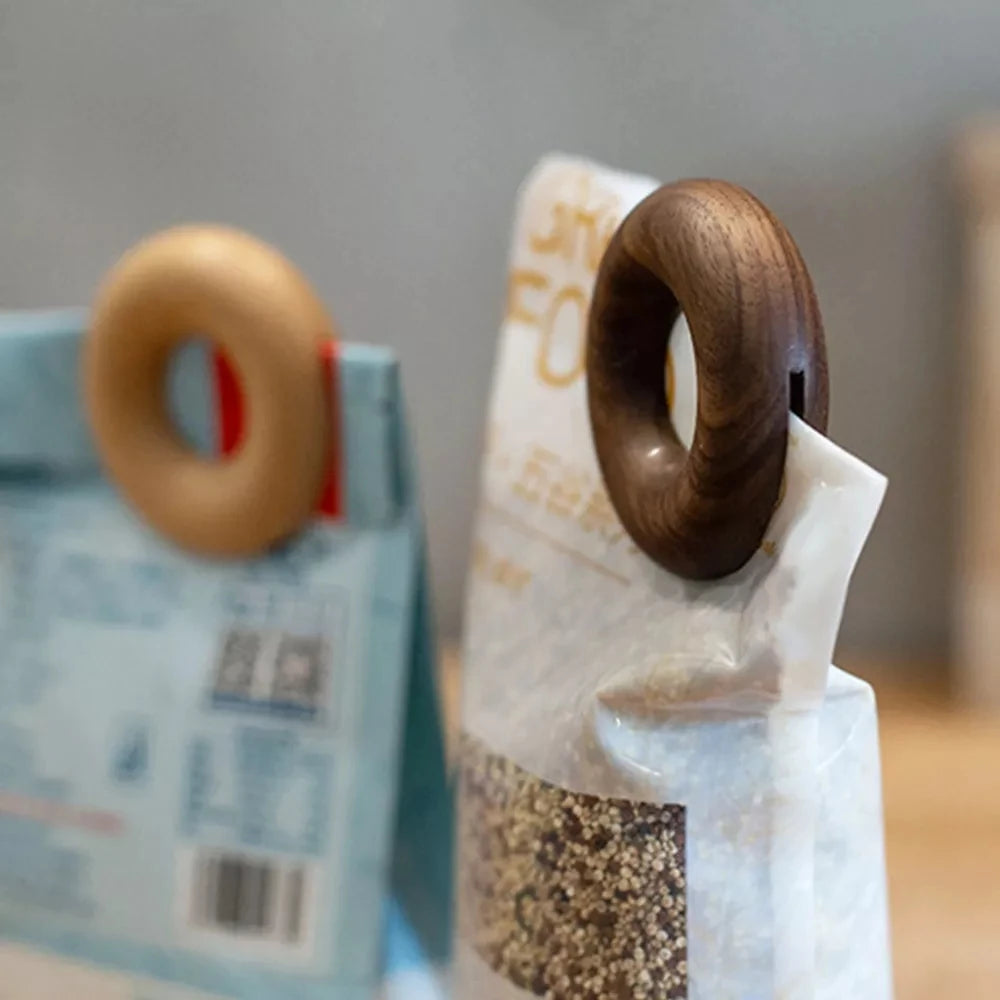 Donut Shape Storage Bag Clips
