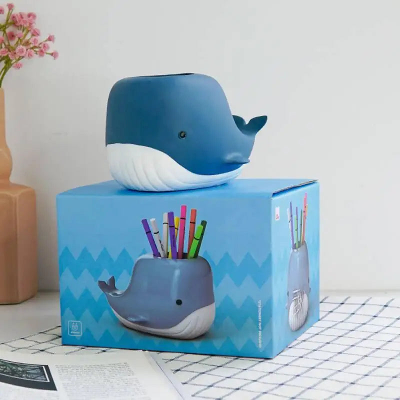 Whale Pen Holder