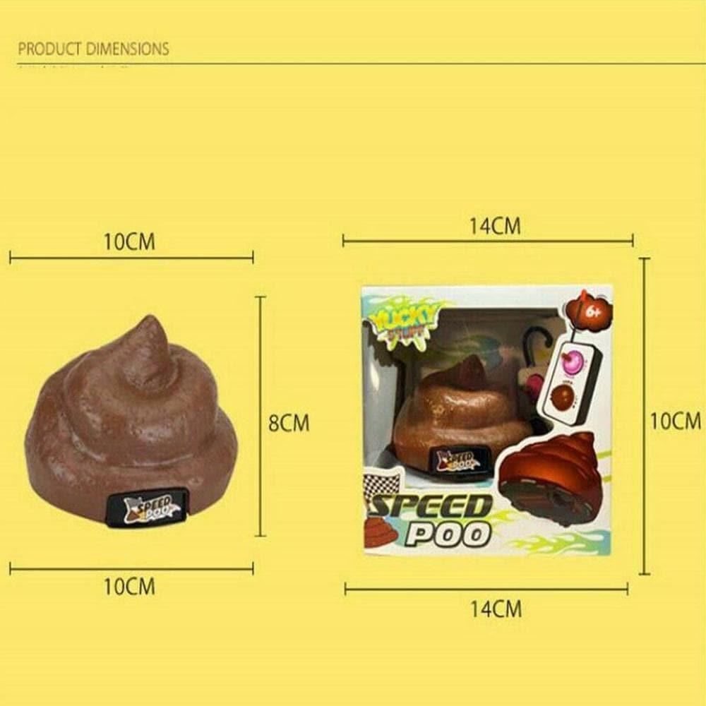 Poopy Controllers Remote Control Poop Car Toy With Spinning And Farting Action – GooDIYou