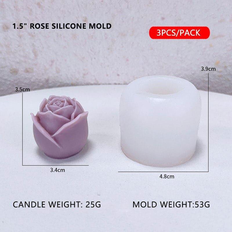 3D Rose Silicone Mold – GooDIYou